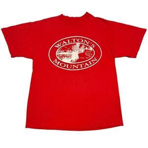 Vintage the waltons t shirt TV mountain 90s L single stitch